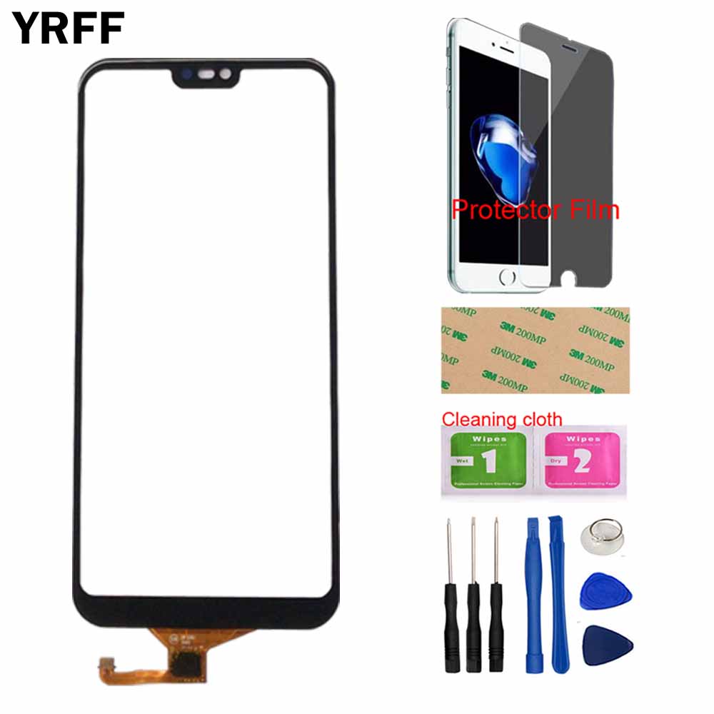 5.84'' Touch Screen Panel For Huawei P20 Lite Touch Screen Digitizer Panel Sensor Front Outer Glass Panel Tools Protector Film