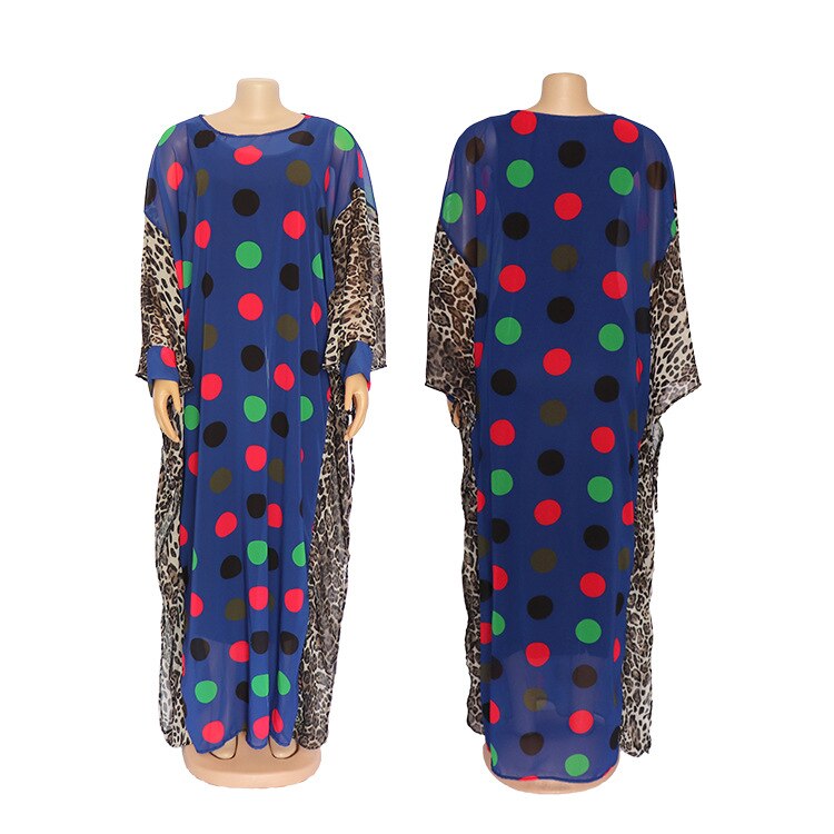 Kevät pitkähihainen maxi mekko afrikkalaiset naiset rikas bazin kultaprintti vintage plus koko lattiapituus naisten juhla pitkä mekko