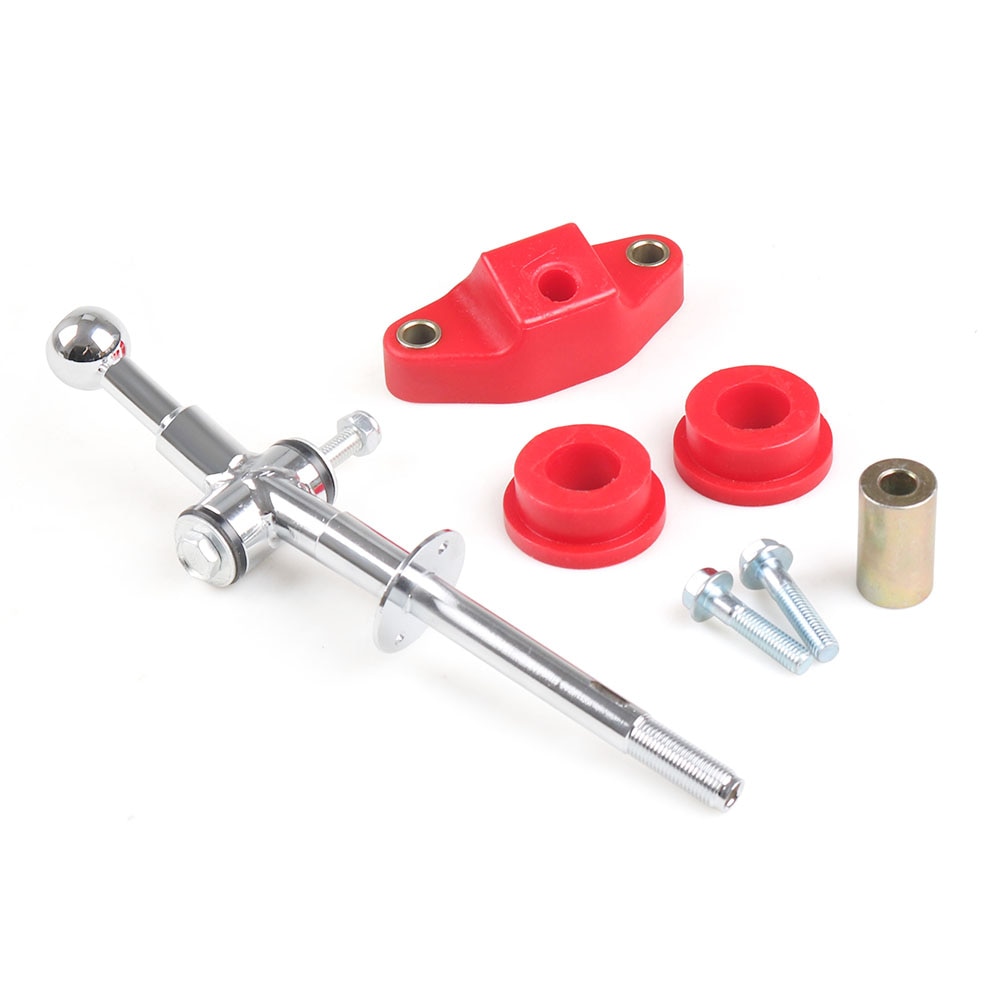 6 Speed Short Throw Shifter &amp; 85A Bushing Kit For 04+ Subaru Wrx Sti Stainless Steel and Poly