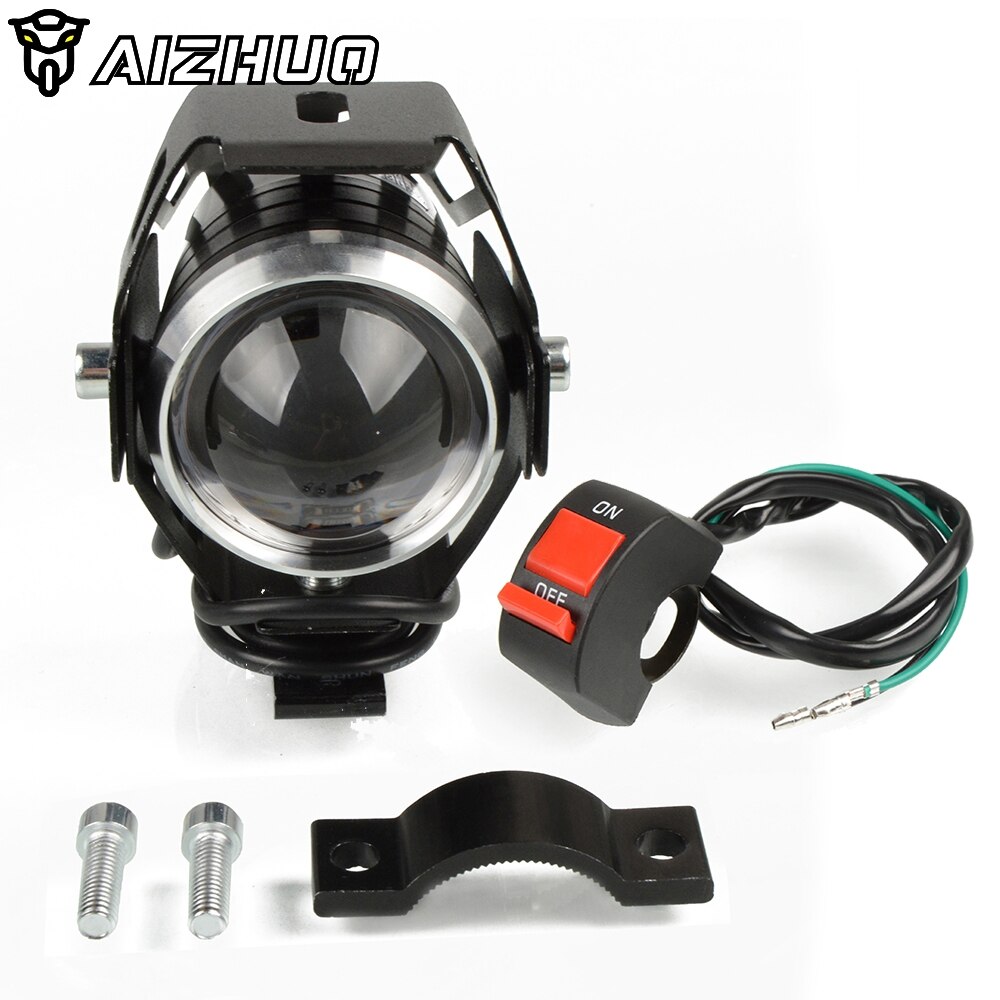 FOR YAMAHA XTZ660 TENERE XTZ750 SUPER TENERE RD 250 LC RD350LC XZ550 XTZ Mtorcycle Headlights Headlamp Spotlights Fog Head Light: 1 piece-switch