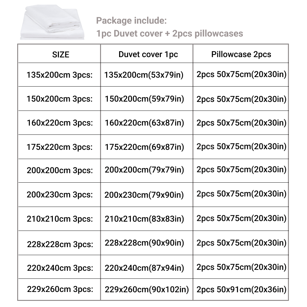 3-delige dekbedovertrekset met kussensloop, dubbel dekbed, beddengoedset, dekbedovertrek, koningin/koning, paar of eenpersoonsbed