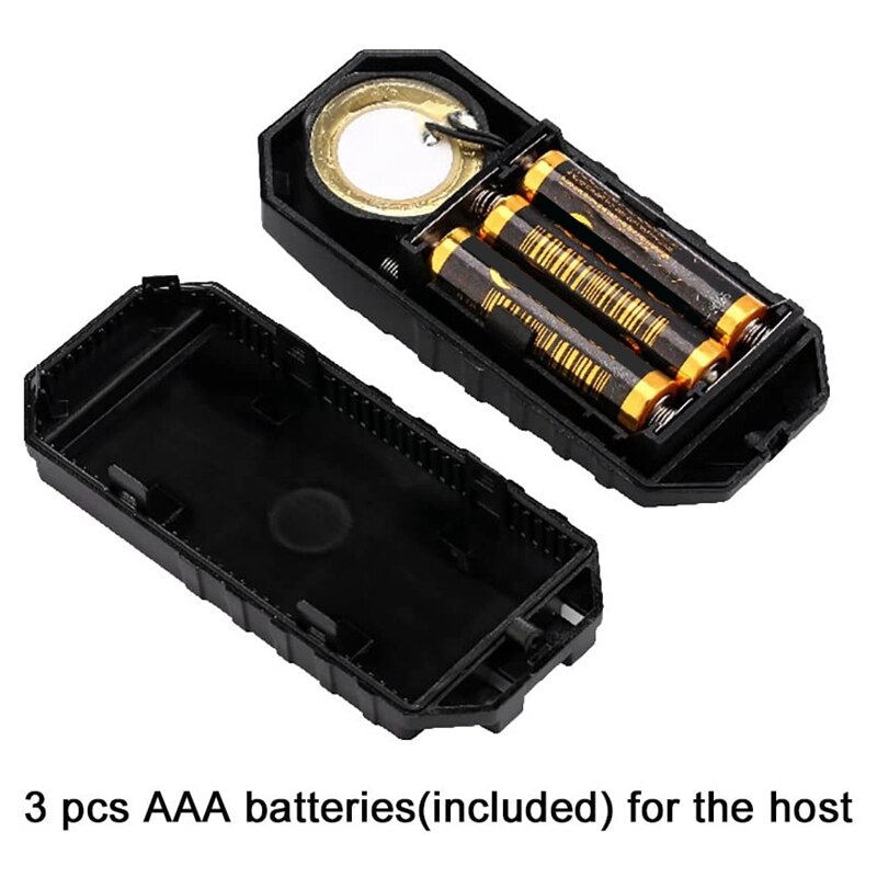 113db luide draadloze antidiefstalalarmen voor fietsen, waterdicht, deur-/raamtrillingsalarm, licht alarm met afstandsbediening