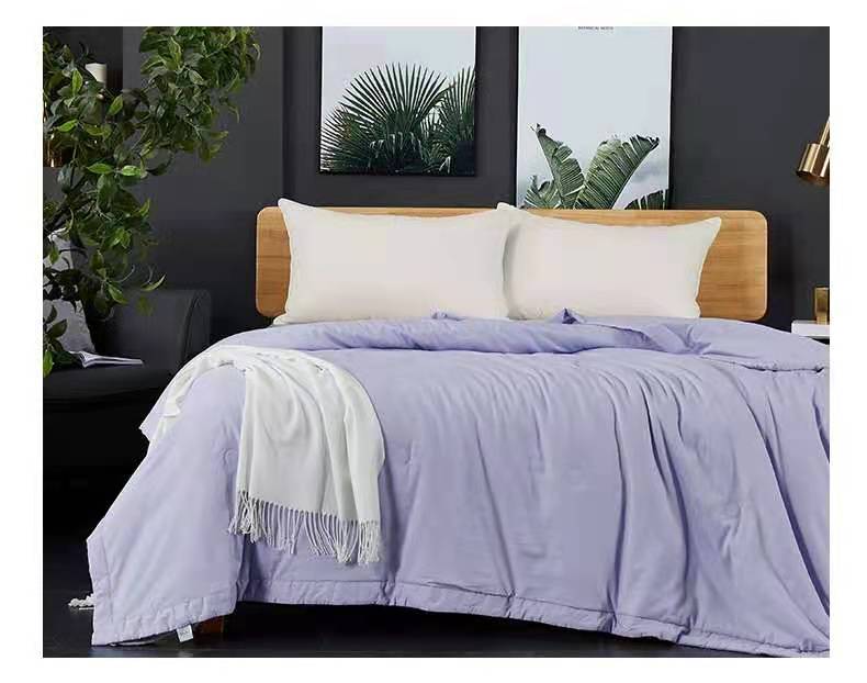Edredón de algodón de verano para jóvenes, 1,5 m, aire suave, tejido liso: 2