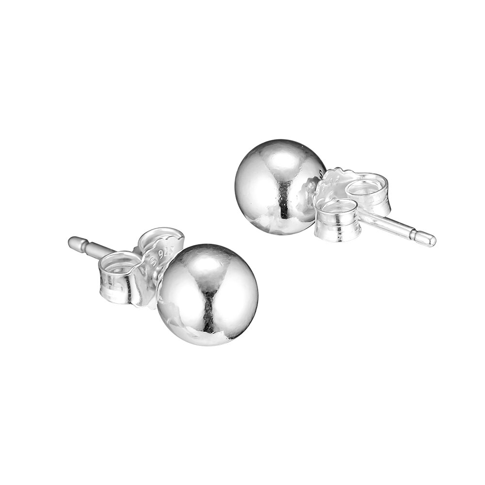 Gpy Oorbellen Voor Vrouwen Klassieke Kraal Stud Oorbel Pendientes Kolczyki Oorbellen Aretes Brincos 925 Sterling Zilveren Sieraden