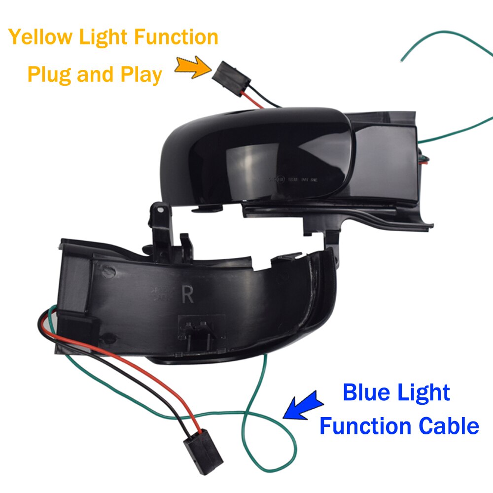 2x Für VW Touran 1T1 1T 2 2003 2004 2005 2006 2007 Dynamische Blinker LED Blinker Licht Seite lampe pfeil spiegel anzeige