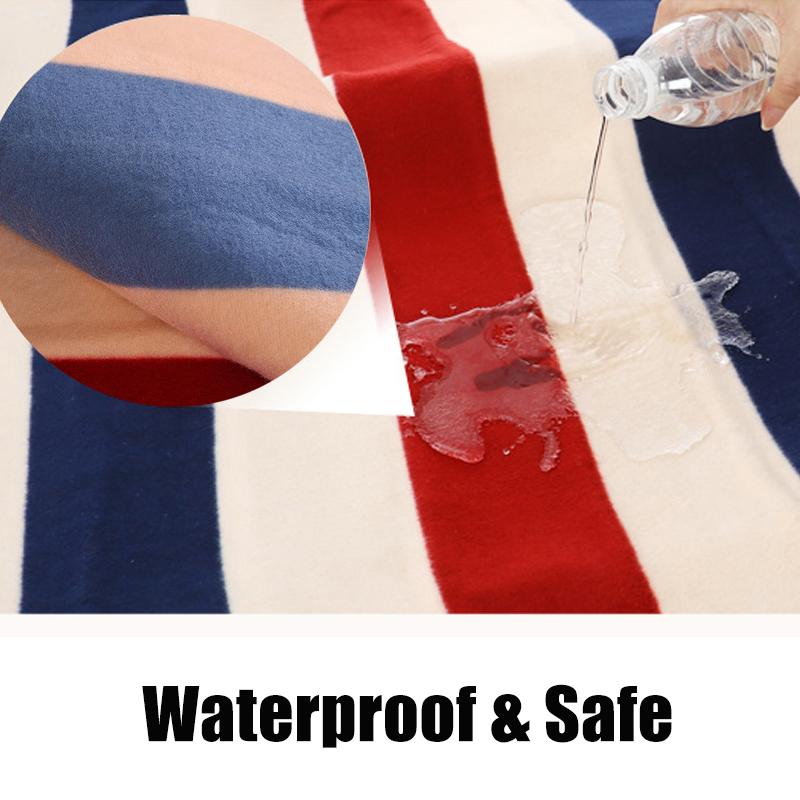 Electric Blanket Double Single 220V Electric Heating Blanket Bed Warmer Electric Heated Blanket Thermostat Fast Heating Heat Pad