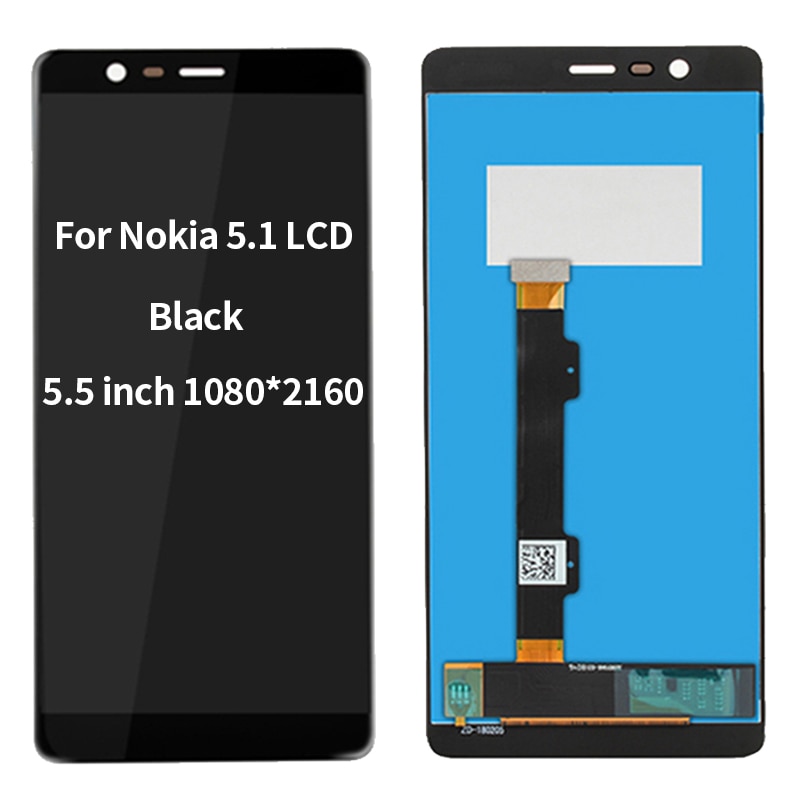 Originele Lcd Voor Nokia 2.1 3.1 5.1 6.1 7.1 8.1 Touch Screen Display 100% Getest Digitizer Vergadering Vervanging Gratis Diy gereedschap