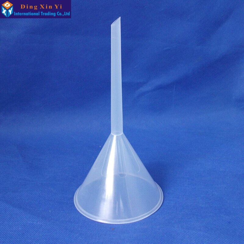 2 Stks/partij 90Mm Plastic Trechters Kleine Transparant Clear Plastic Trechters Voor Keuken/Laboratorium/Garage/Auto Vloeistoffen