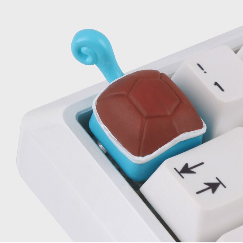 Mechanical keyboard key opening cap pocket goblin Magic Baby bikachu switch hat: Jenny turtle