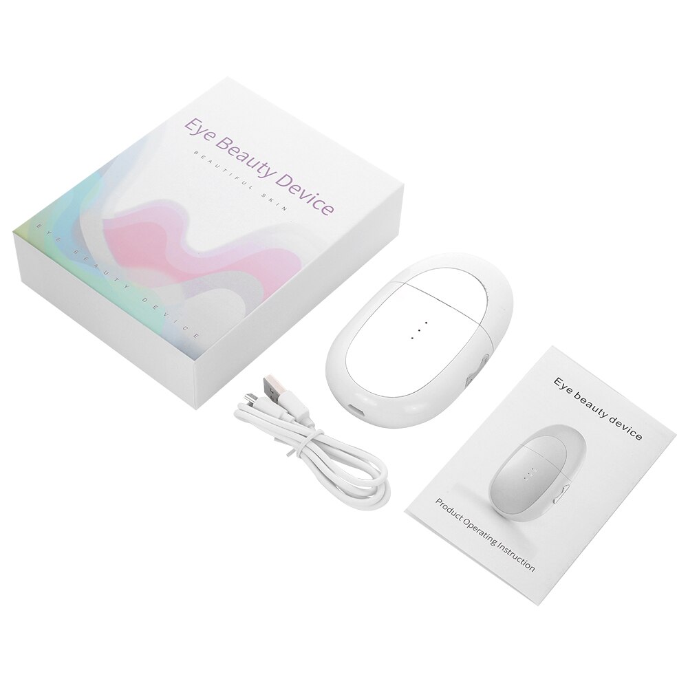 Eye Massager Ionic Eye Lift Anti Aging Machine Face Lift Huidverstrakking Ogen Zakken Remover Galvanische Spa Massage Apparaat Voor gezicht: Default Title