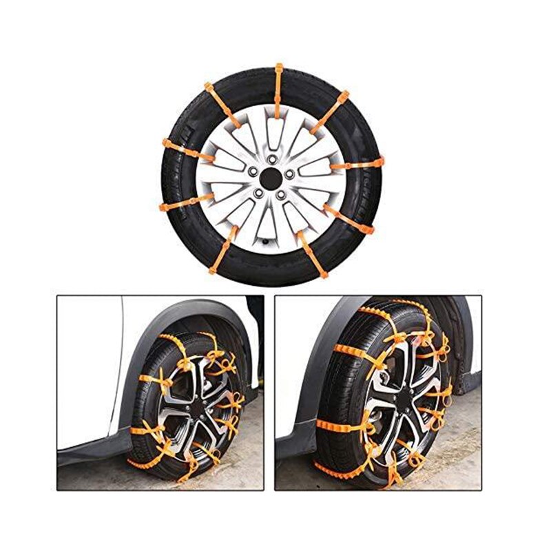 Chaînes de pneus de neige pour voitures couverture de Protection contre la neige protecteur étanche à la poussière