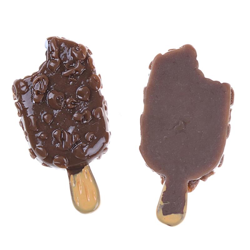 10 piezas de comida Artificial realista forma de paleta comida falsa DIY decoración suministros pastel alimentos decoración suministros de cumpleaños