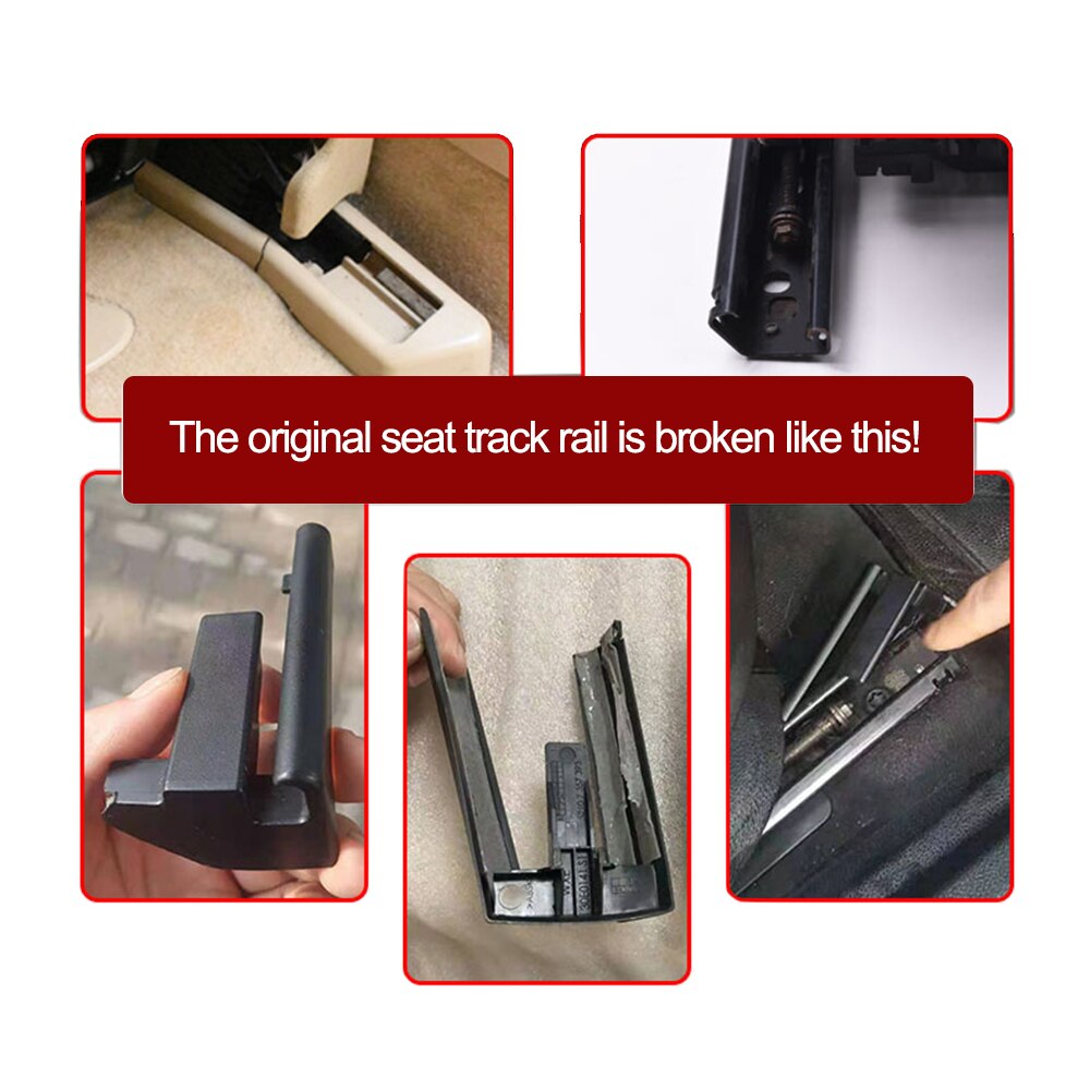 Interior Car Seat Sliding Track Rail Cover Replacement For BMW 5 Series G30 G31 G38