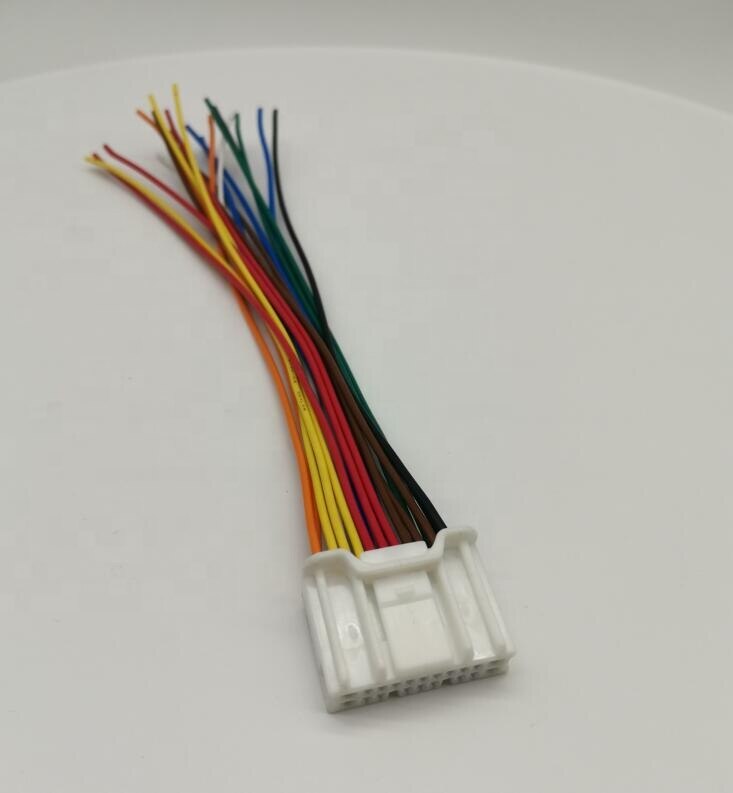 1/2 pcs 20 pin male female wire to wire cable harness connector 6098-5622 6098-5613 with 20AWG 15cm wire: 2 pcs female