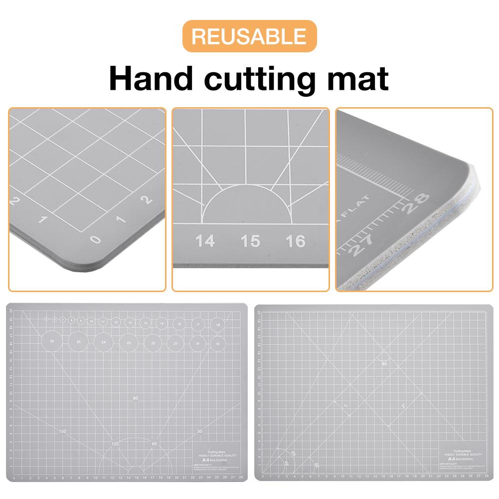 A4 PP Cutting Mat Pad Patchwork Cut Pad A4 Patchwork Gereedschap DIY Hulpmiddel Snijplank dubbelzijdige Automatische Reparatie cutting Pad