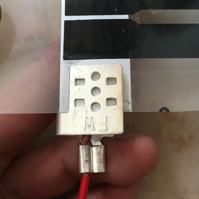 Free Patented heating film Special Clip 10 Pieces/lot Heating Accessories Silver Copper Clamps