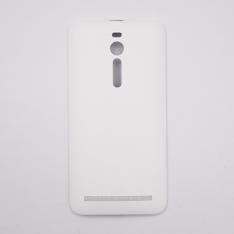 BaanSam nowe drzwi tylna pokrywa baterii obudowa etui na ASUS Zenfone 2 ZE551ML 5.5 Cal za pomocą przycisku zasilania bez NFC: biały