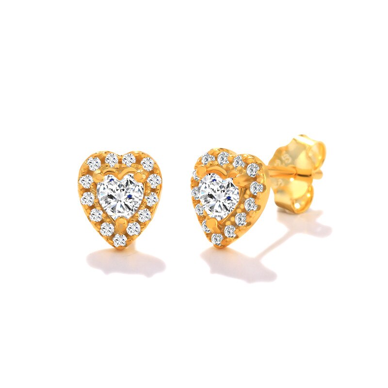 Exquisite kristallohrringe von canner, 925 ohrstecker aus sterlingsilber, perfekt für verliebte, #39 , valentinstag und #39 anlässe.: 5