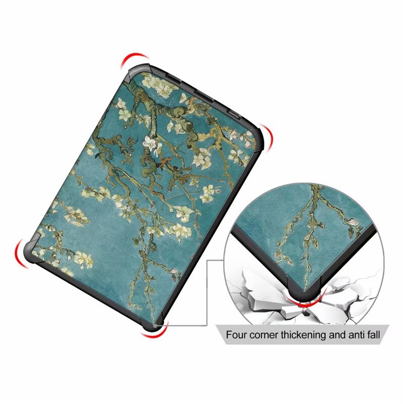 Painted Smart case for Pocketbook 616/627/632 6'' Book case for PocketbooBasic lux2 book /touch/lux4 touch hd 3 cover Case