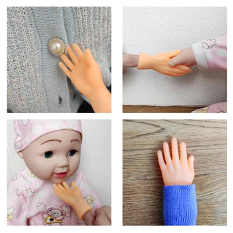 Funny Mini Hands Finger Fidget Toys Small Hand Tease the Cat Pet Toy
