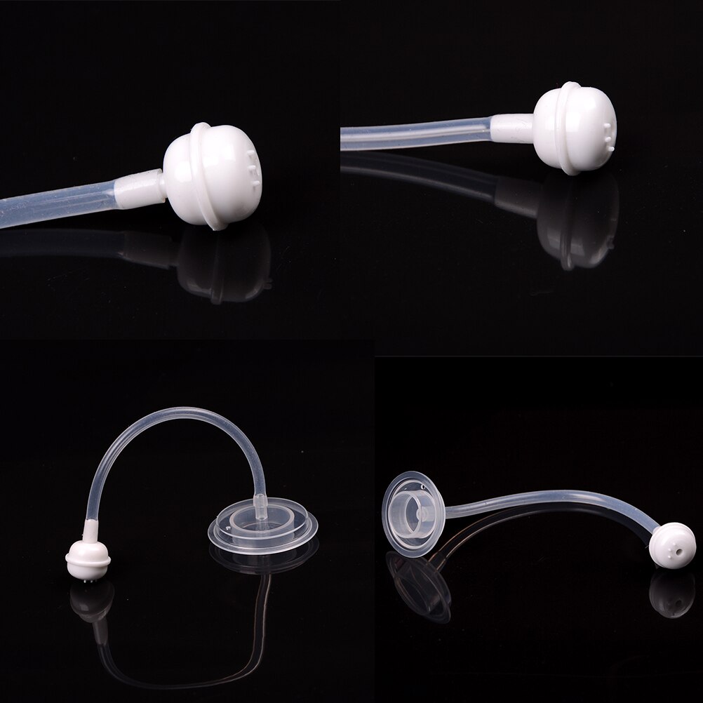1pc Baby Fles Strokop Stro Accessoires Vervanging Brede Mond Kaliber Siliconen Voeden Accessoires
