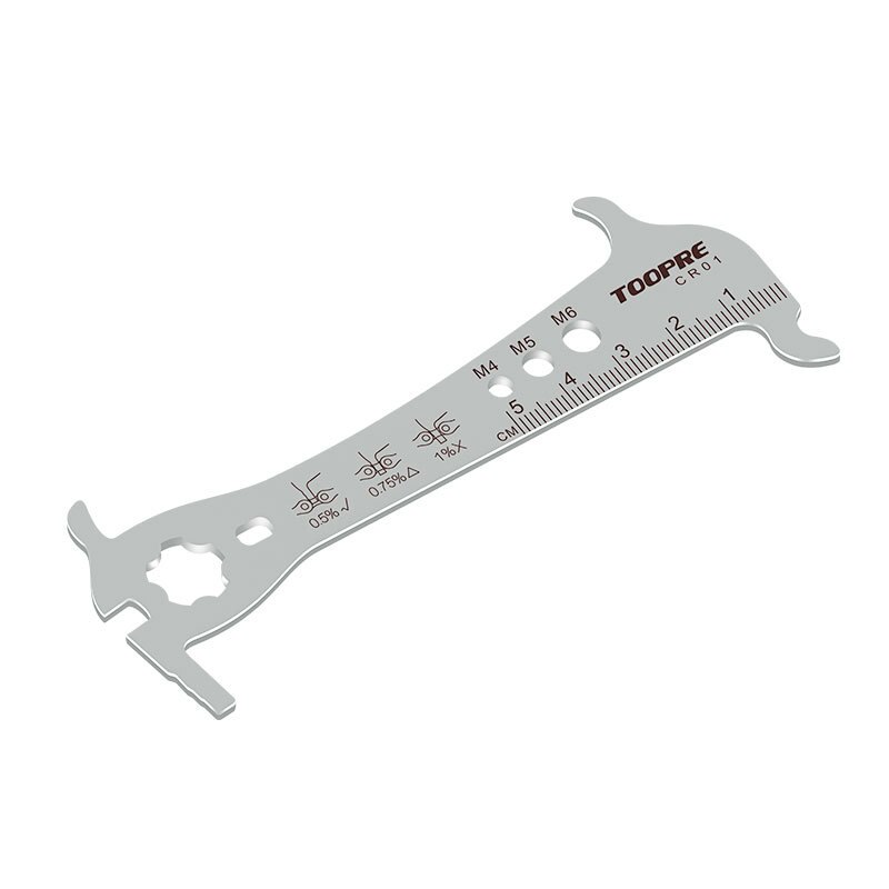 Mountain Bike Chain Measuring Ruler Wear Measuring Device Measuring Chain Ruler Caliper Inspection Tool