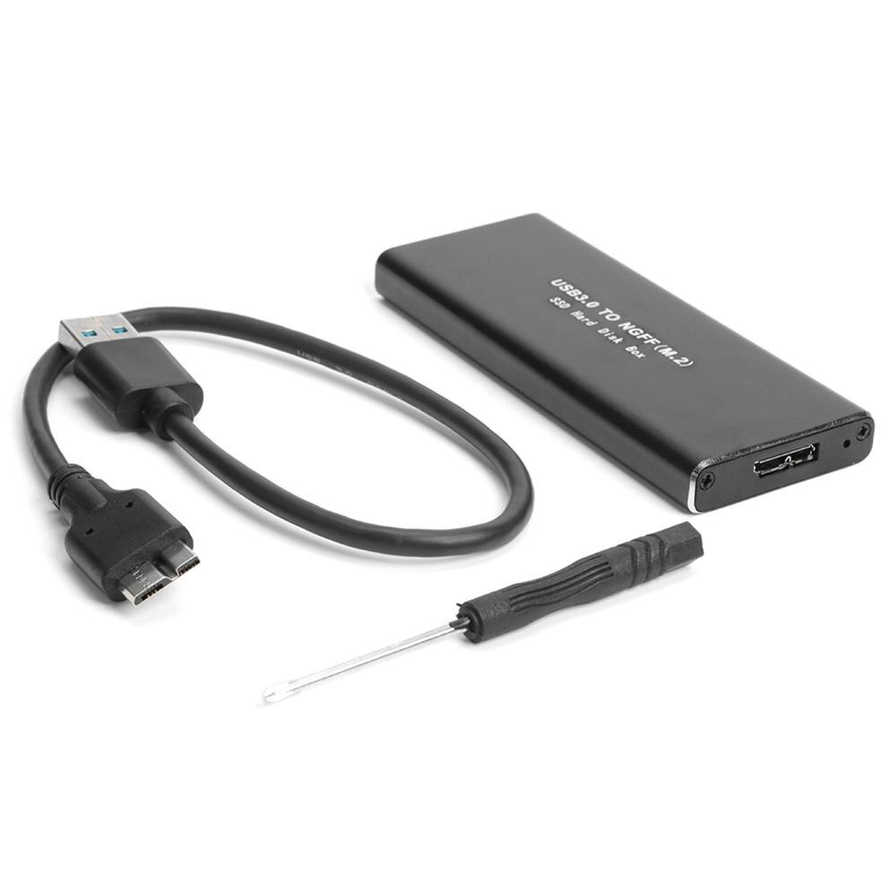 USB 3.0 to M.2 NGFF SSD Box 2230 2242 2260 2280 So... – Grandado