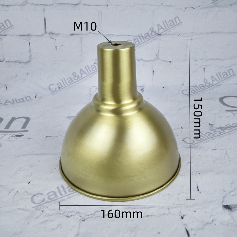 Messing Lampenkap Minimalistische Industriële Stijl Japanse Bureaulamp Vloerlamp Wandlamp Hal Diy Verlichtingsaccessoires: green