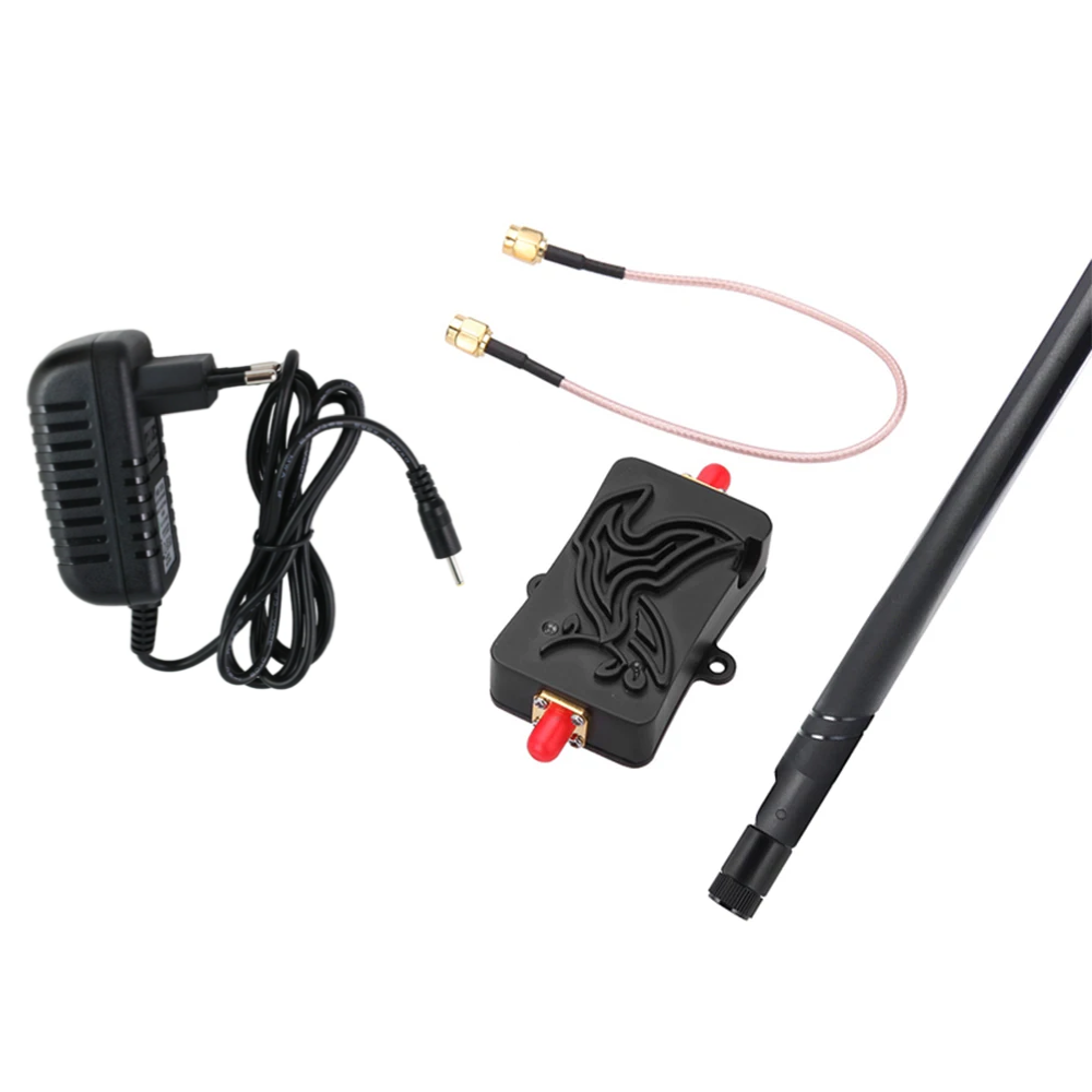 Edup ab007 2.4ghz wifi impulsionador 4w repetidor de sinal repetidor sem fio para roteador wi-fi acessórios antena amplificador de potência wi-fi: Default Title