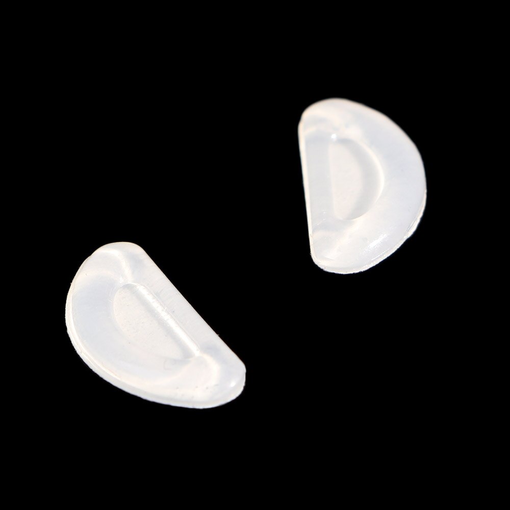 Almohadilla de silicona antideslizante para la nariz, almohadillas adhesivas para gafas, aumento de elevación, accesorios para gafas