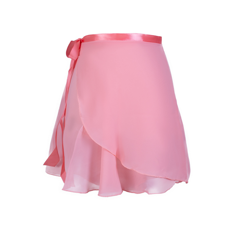 Adulte mousseline de soie ballet tutu danse jupe femmes filles gymnastique jupe portefeuille formation ballet jupes falskirts ballet ballet danse fa