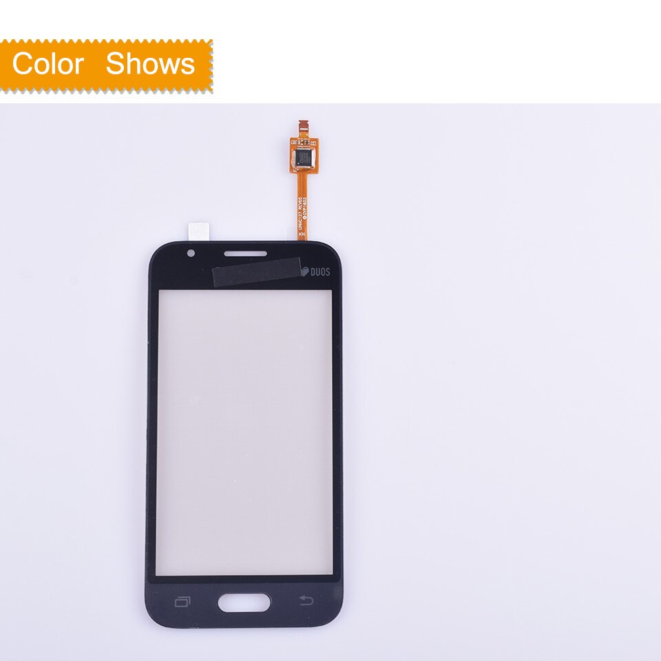 Para Samsung Galaxy J1 mini J105 J105H J105F J105B J105M SM-J105F SM-J105M pantalla táctil del Sensor del Panel de vidrio digitalizador de pantalla táctil: black no gift