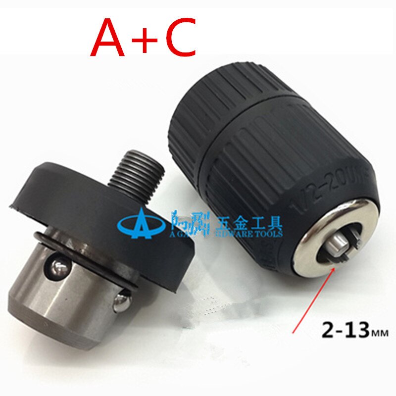 Keyless Quick Boorkop Adapte voor BOSCH 26 GBH2-26DFR GBH2600 GBH3-28DFR GBH3000 RH328VCQ GBH3-28DFR GBH4-28-DFR GBH2-28DFV