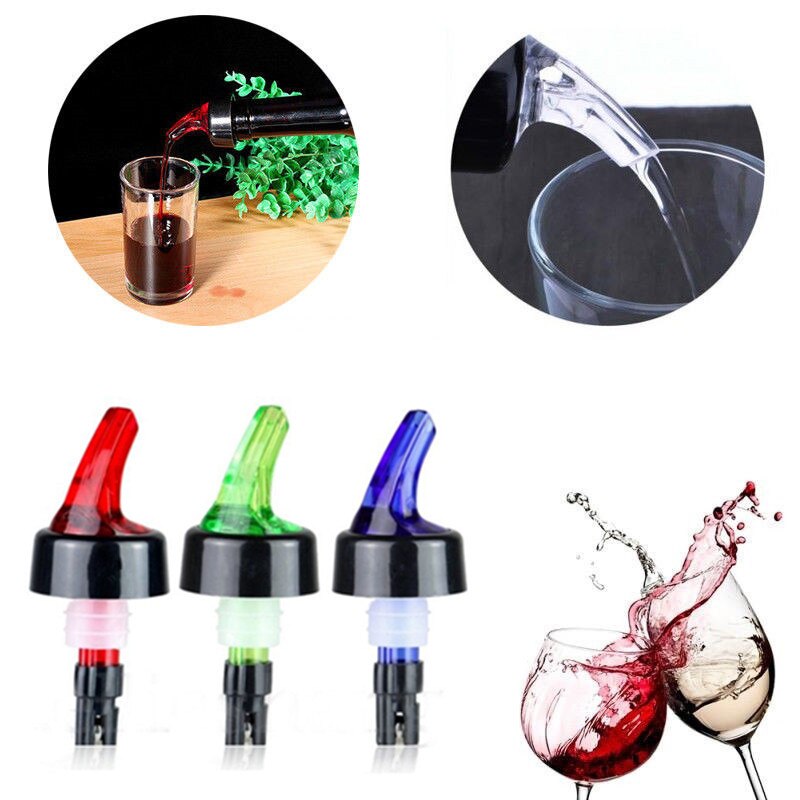 10-60ml Liquor Spirit Nip Measure Wine Shot Pourer Bottle Dispenser Barware Quantitative Wine Pourer Bar Bartending Accessories