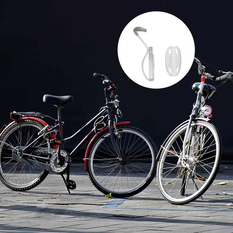 1 sæt lodret cykelstativ cykelholder cykelopbevaringssystem cykelvægskrog til skurbutik