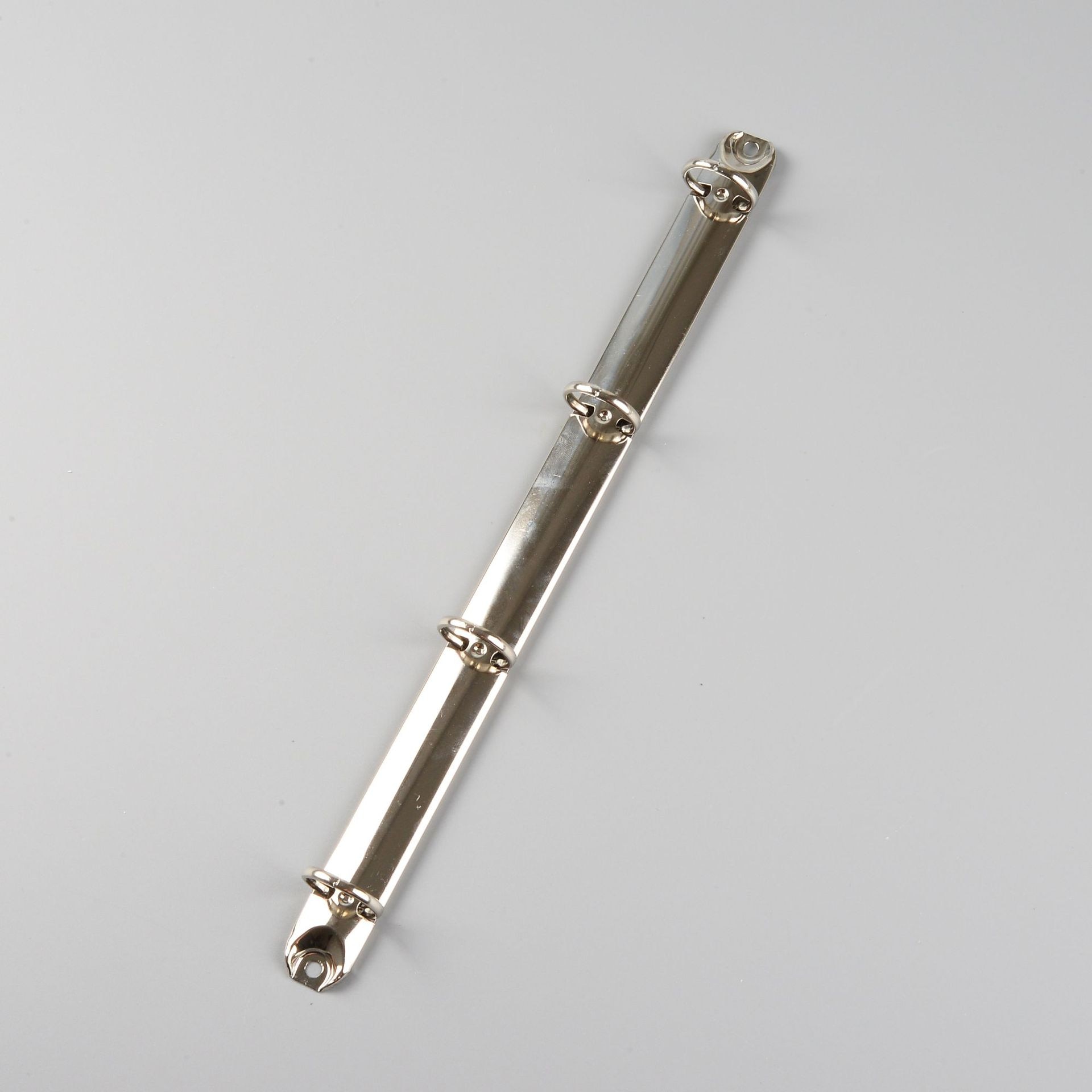 A4 A5 A6 A7 Metal Loose Leaf Binder Clip, Spiral DIY Notebook Paper Gliders Sheets Collection Clips Stationery Supplies: A4  4holes