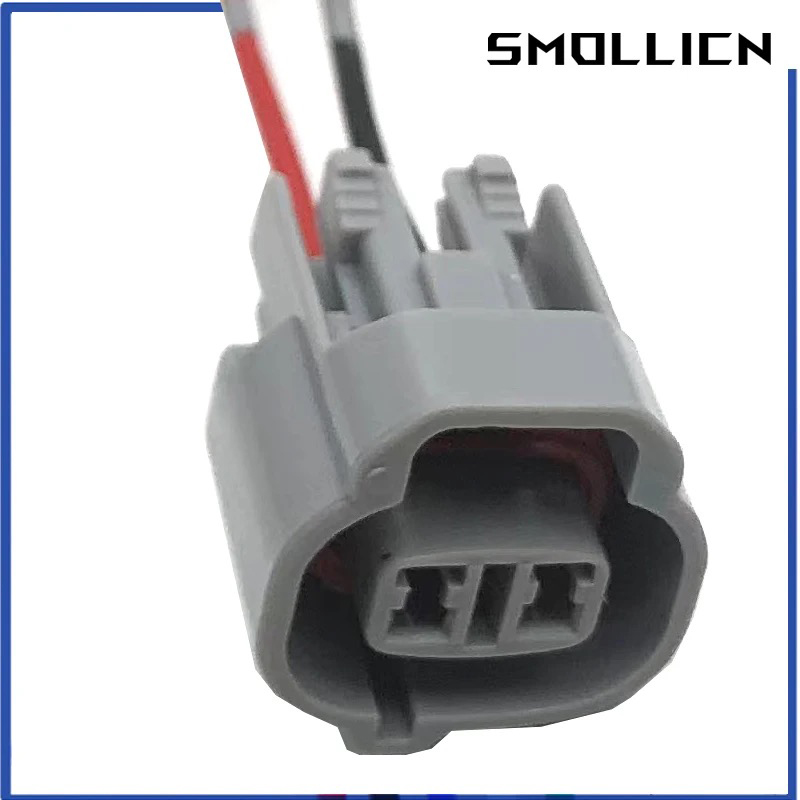 2 Pin Automotive Male Female Connector Waterproof Electrical Sensor Wire Harnes Plug For Toyota: Dark Grey / Under 5Pcs