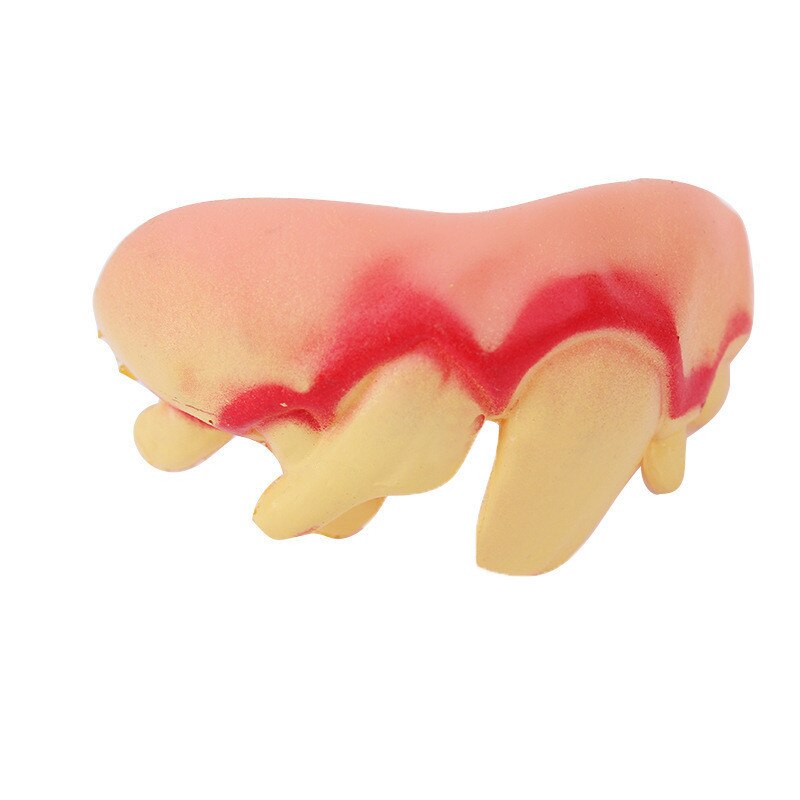 1-10 Uds Halloween dentaduras sorpresa novedad dentadura broma divertida Gadgets para Decoración práctica accesorios divertido & Horror chistes 5Z