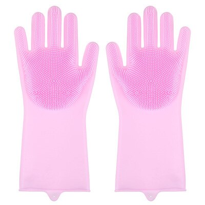 65 g/pz guanti multifunzionali guanti in Silicone guanti per lavastoviglie guanti per lavaggio auto antiscivolo alta elasticità