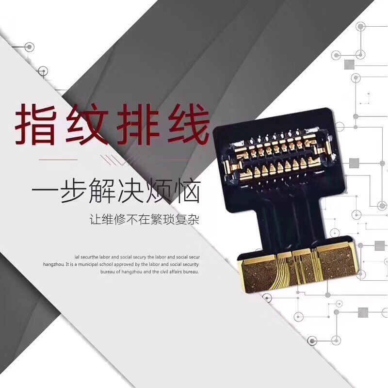 IMesa Impressão Digital do telefone móvel Reparação flex Para iPhone 8 p 8X7 p 7 manutenção Simples impressão digital da chave