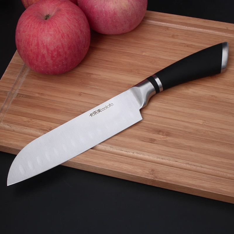 MIKALA, juego de cuchillos de cocina de acero inoxidable de de 3 piezas, cuchillo de Chef japonés, Cuchillo de pelado de frutas de verduras