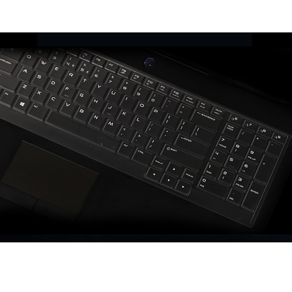 Keyboard Covers M17 for Dell Alienware M17 R3 R2 17 3 inch laptop protective cover silicone clear Transparent  