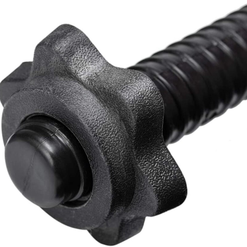 Hantel Riegel für ÜSpund Halsbänder Gewichtheben Standard Einstellbare Gewinde Hantel Griffe 45cm