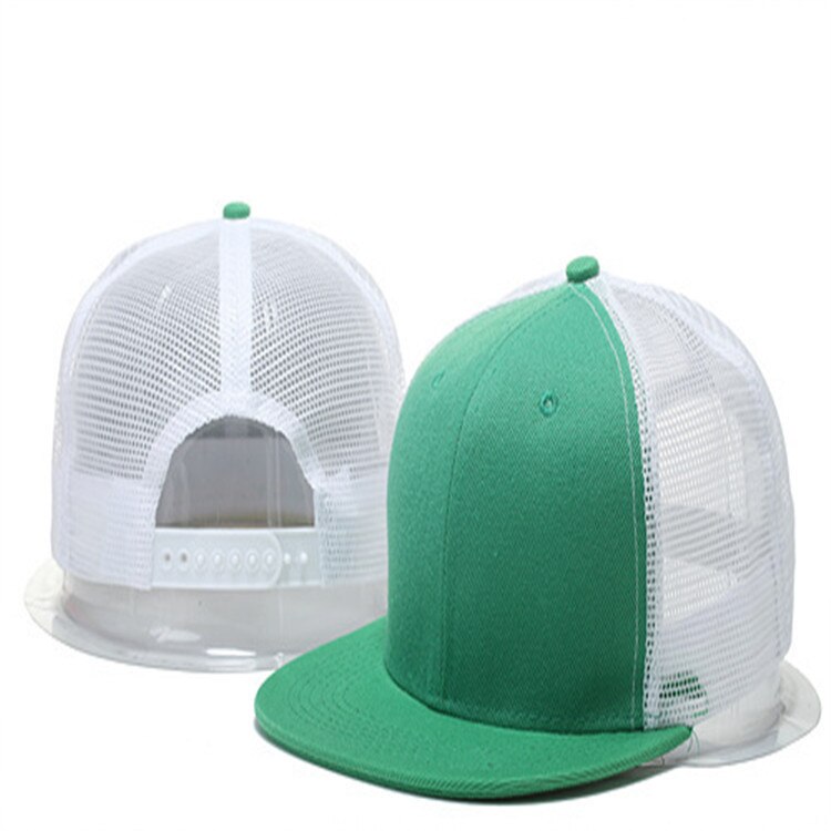 Zomer hiphop blank light board pet hiphop mesh hoed dames outdoor vizier verstelbare heren #39 ;s platte hoeden honkbalpetten: Groente