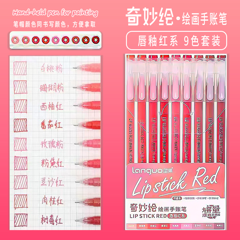 Artículos de papelería estética Kawaii, accesorios para el regreso a la escuela, suministros de arte, marcadores de colores, bolígrafos para colorear, resaltador de bolígrafos de colores: BLANCO