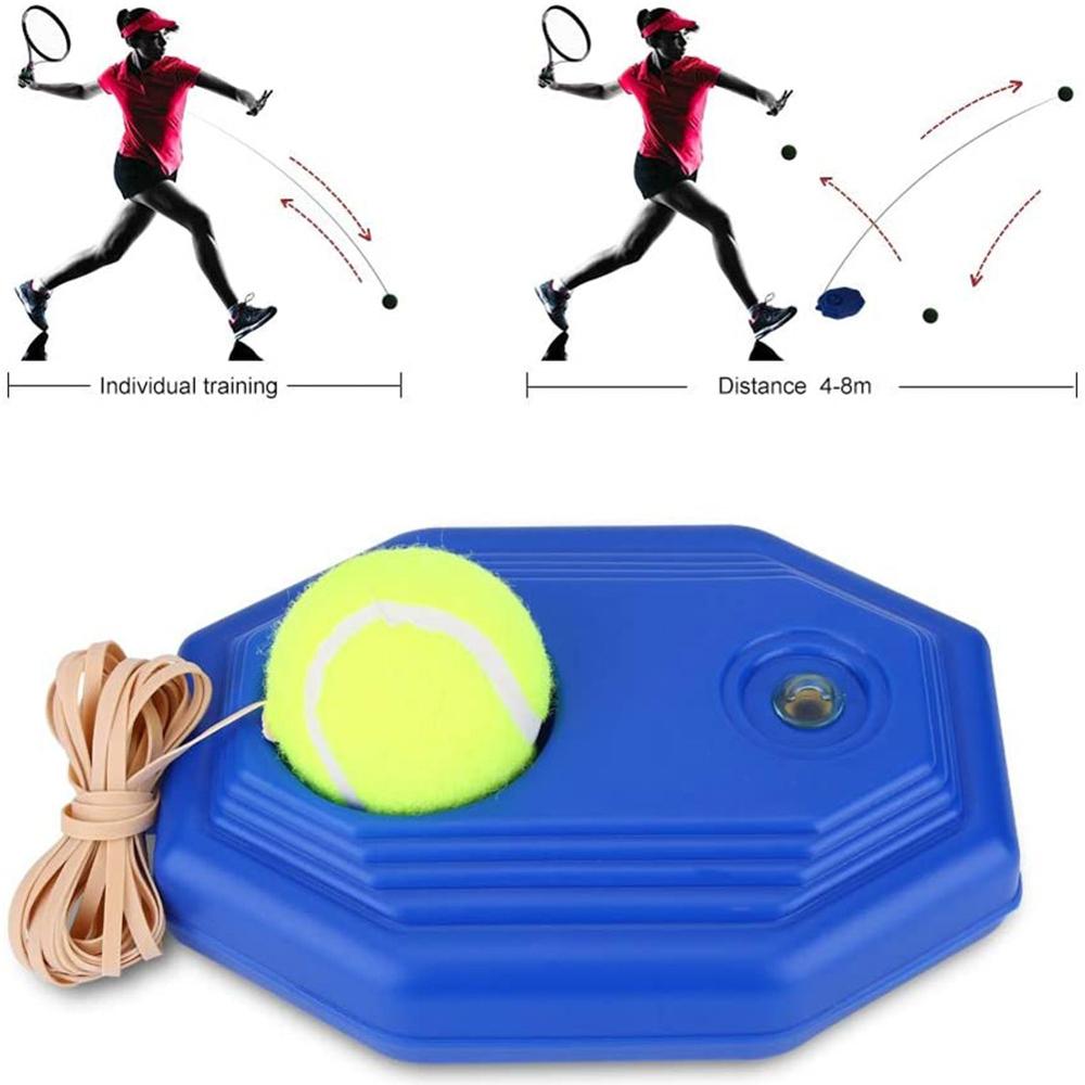 Tennis Praxis Trainer Einzelnen Selbst-studie Tennis Training Tool Übung Rebound Ball Baseboard Sparring Gerät Tennis Zubehör