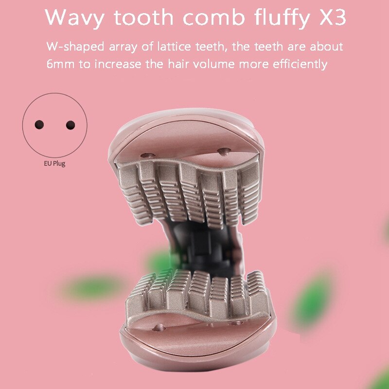 Splint Hair Fluffy Cornbread Perm Pad Hair Root Splint with 5 Kinds of Temperature Hair Fluffy Artifact