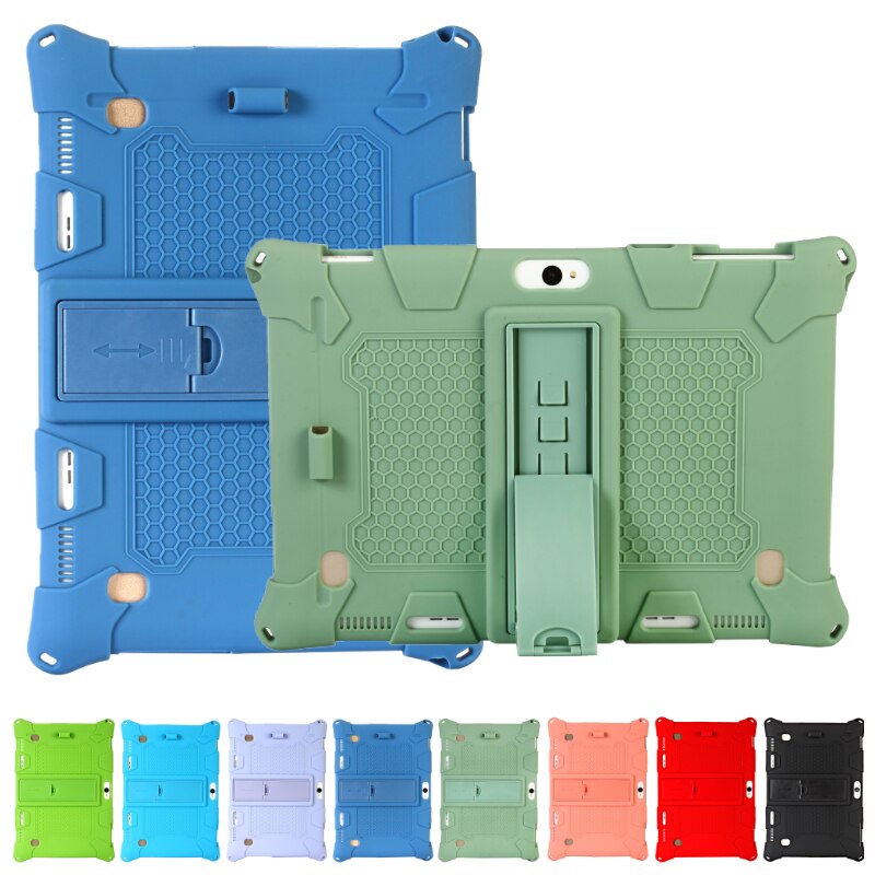 funda tablet 10 pulgadas Nueva silicona suave funda tablet 10.1 pulgadas Cubierta trasera a prueba de golpes de Tablet PC Android