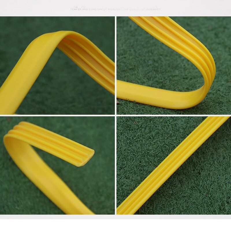 Voetbal snelheid hordenbord voetbal mini horde verwijderbaar voetbal barrière frame voetbaluitrusting