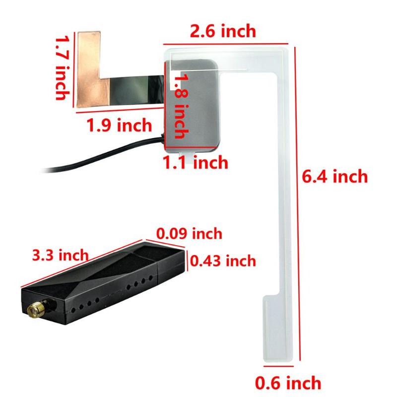 Bil dab + antenne med usb adapter mottaker til android bil stereo spillere støtte rds dls og ss bil gps mottaker tilbehør